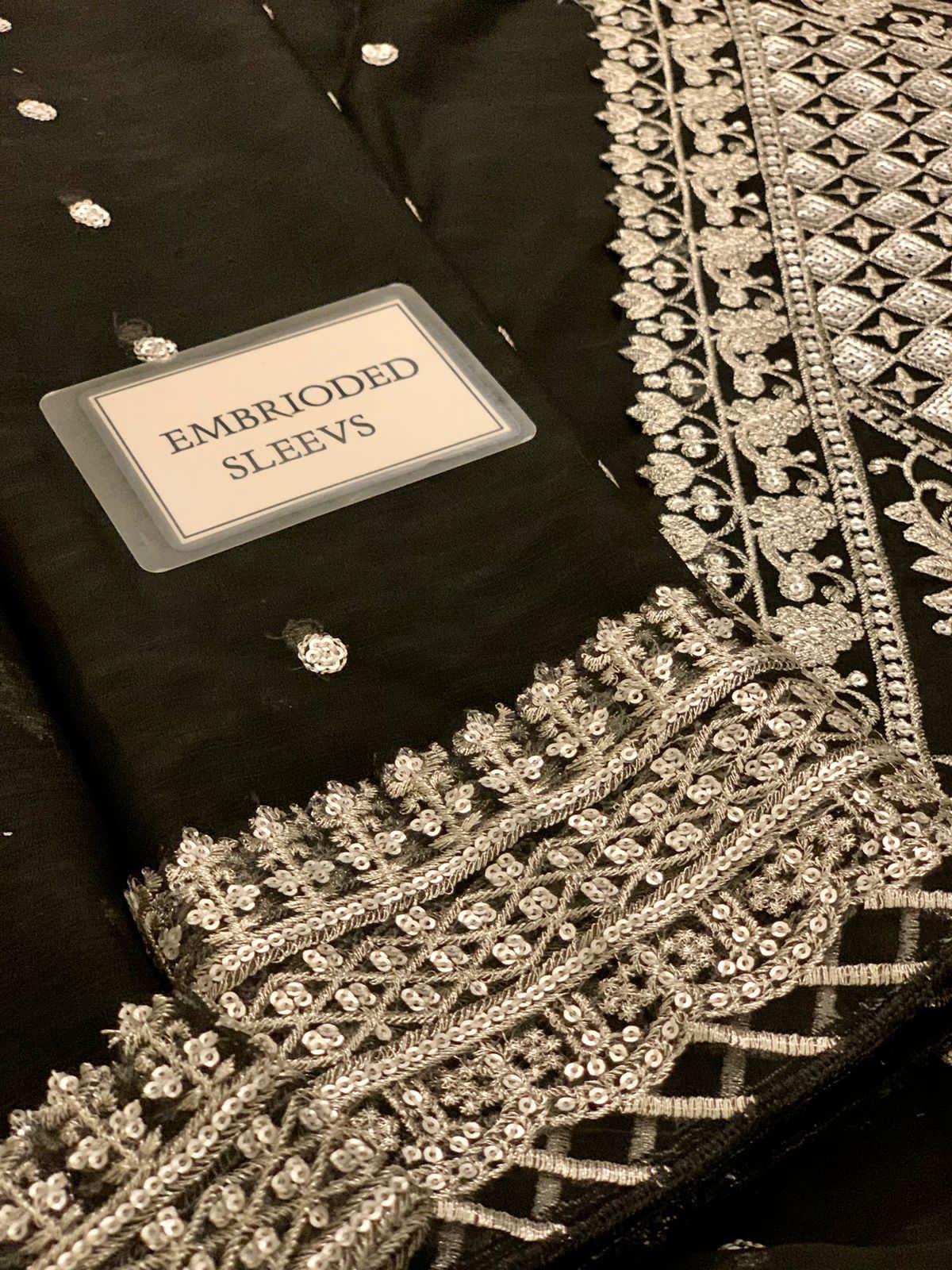 Asim Jofa Chiffon Bridal Suit-Aarasta
