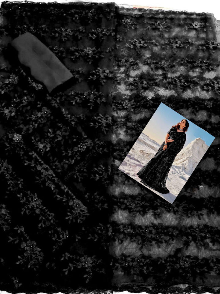 Indian Net Saree-Aarasta