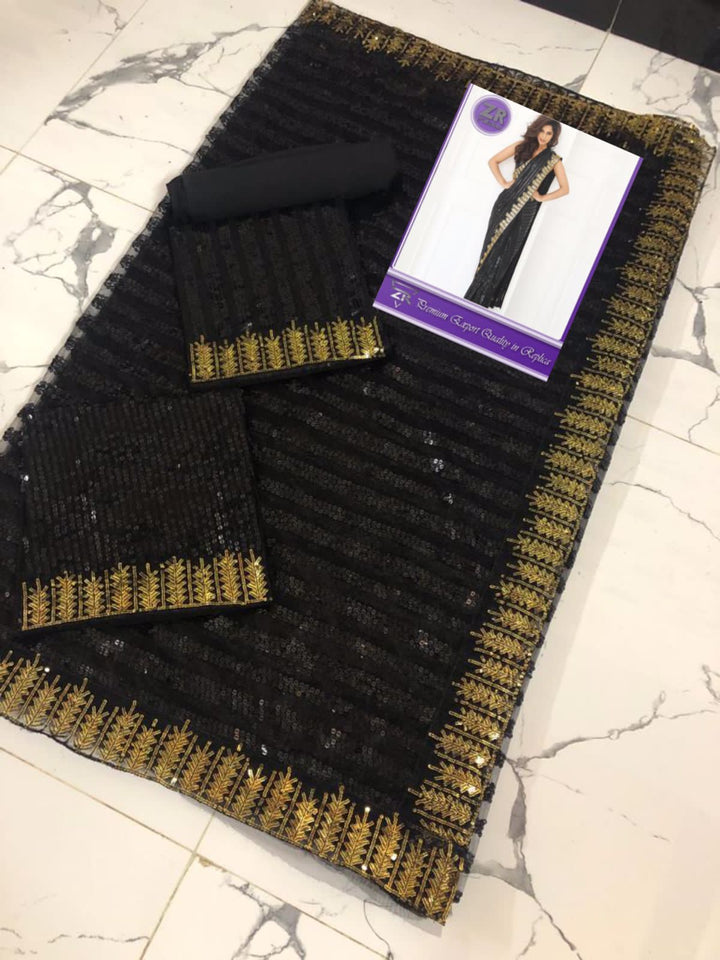 Indian Net Saree-Aarasta