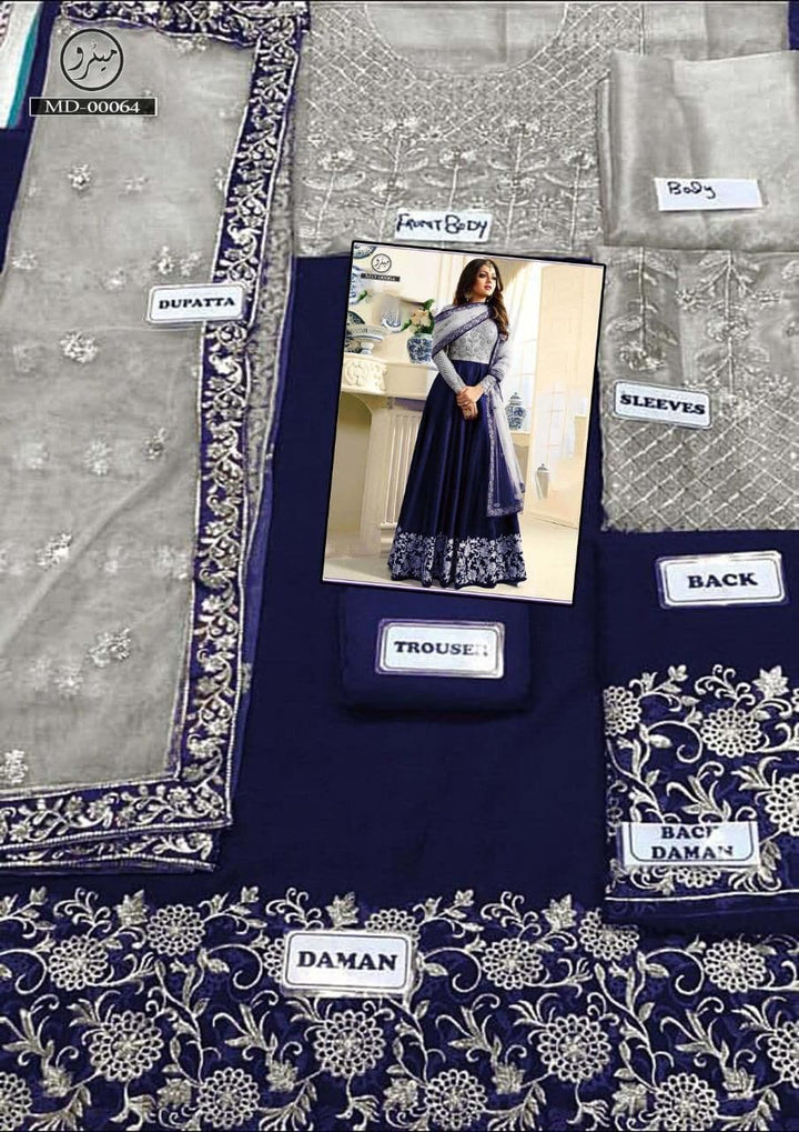 Indian Chiffon Maxi-Aarasta