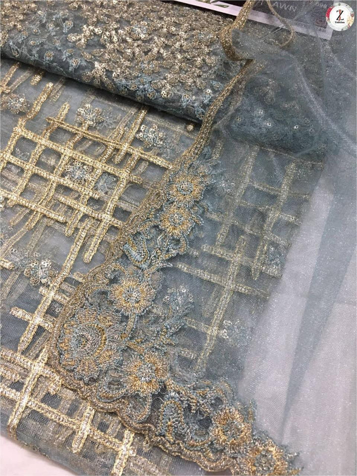 Indian Net Bridal Suit-Aarasta