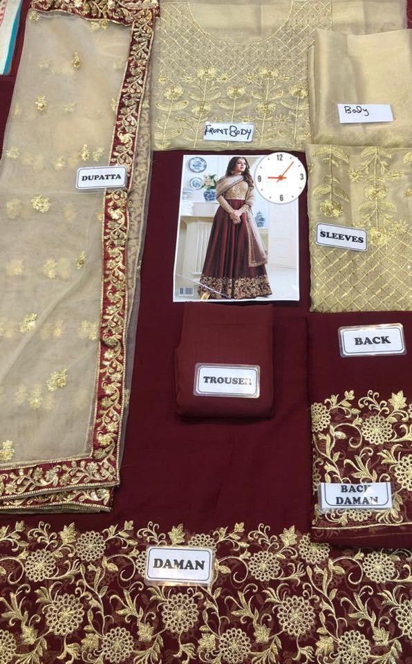 Indian Chiffon Maxi-Aarasta