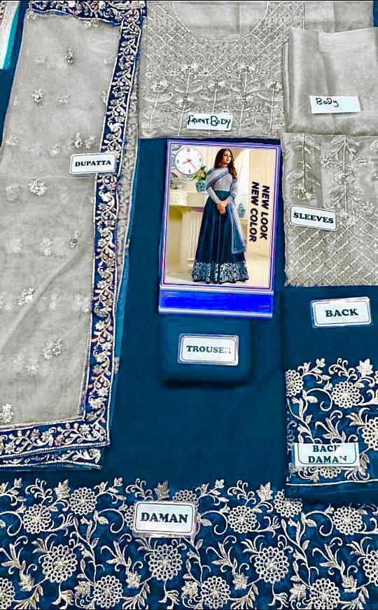 Indian Chiffon Maxi-Aarasta