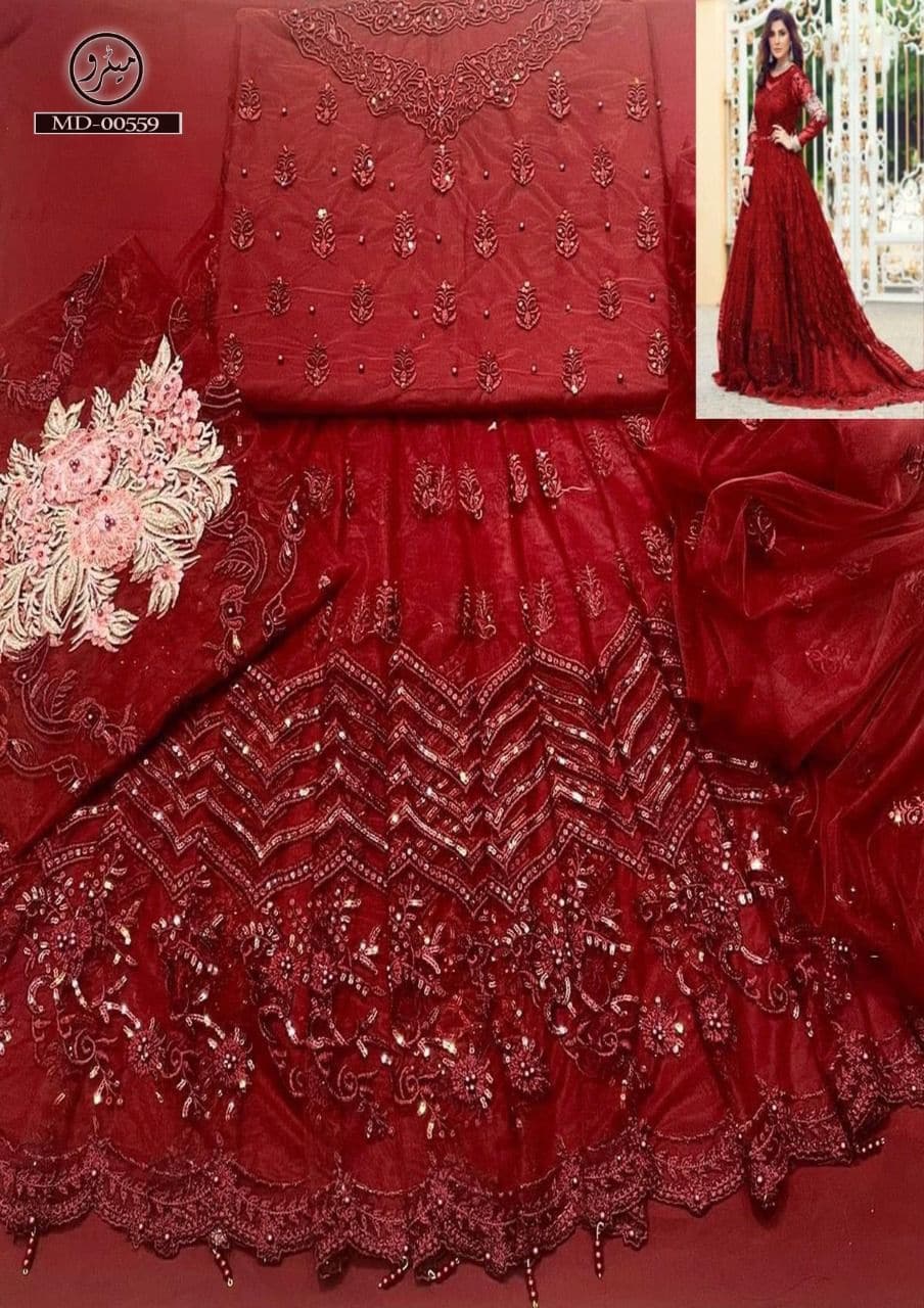 Zainab Chottani Net Frock-Aarasta