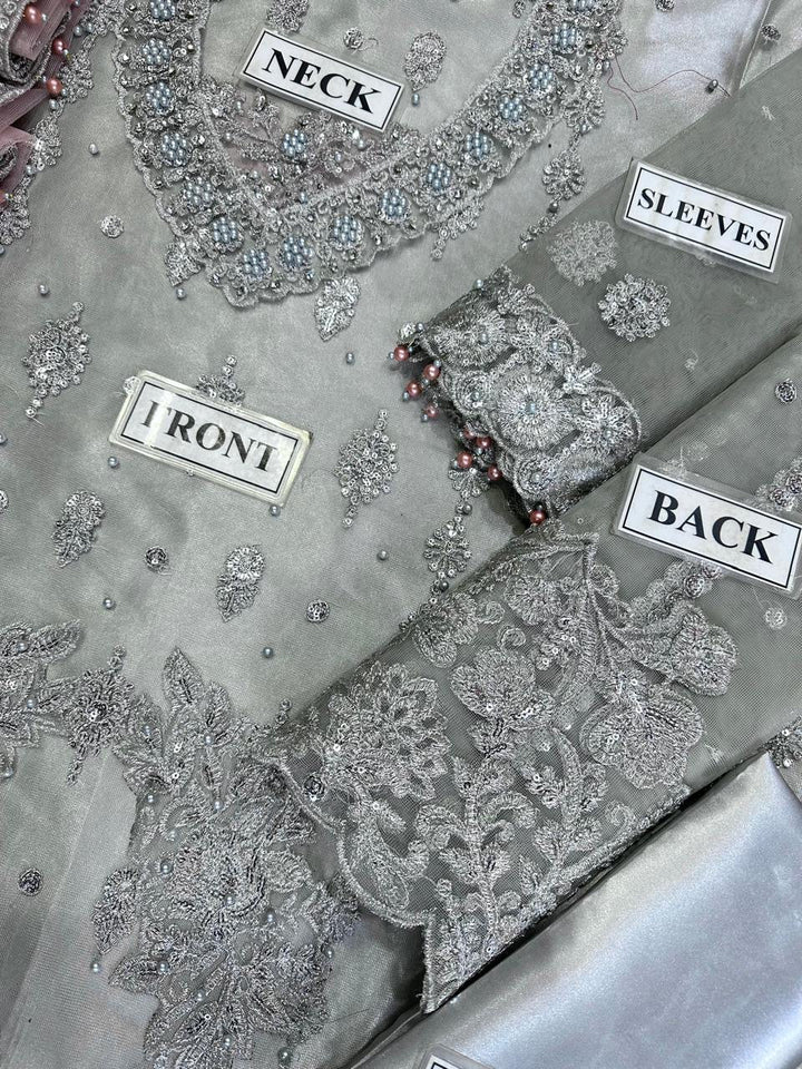 Zainab Chottani Net Bridal Suit-Aarasta