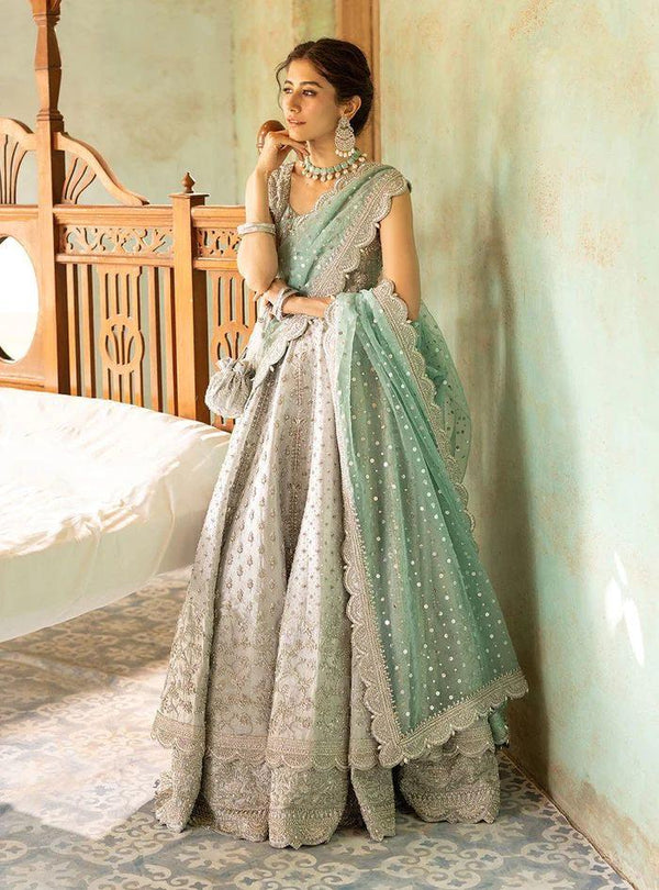 Zainab Chottani Net Maxi-Silver-Net-Maxi-Aarasta