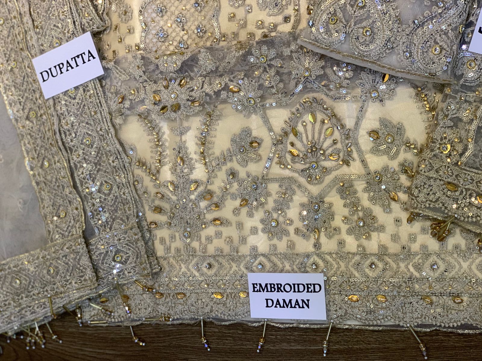 Zimmil Net Bridal Suit-Aarasta