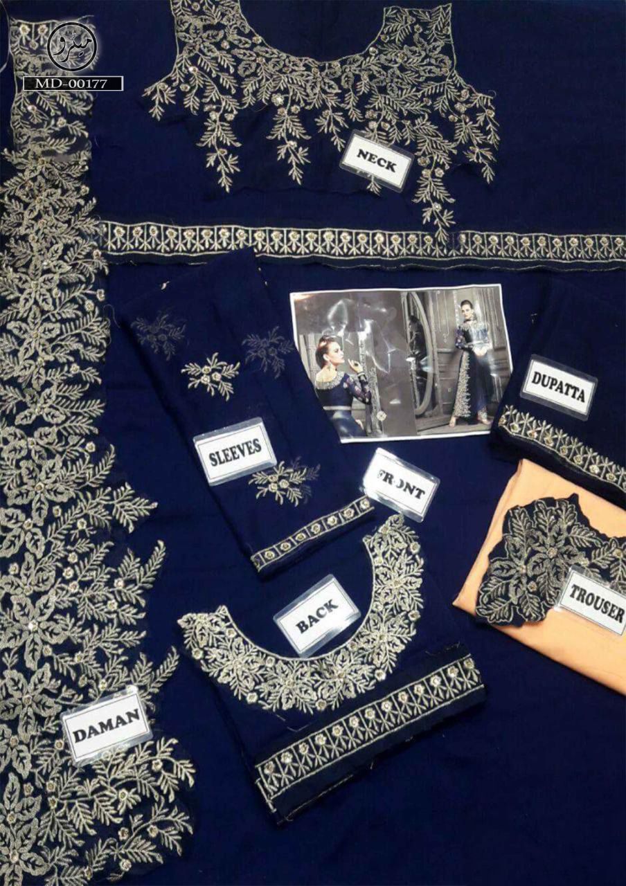 Indian Chiffon Maxi-Aarasta