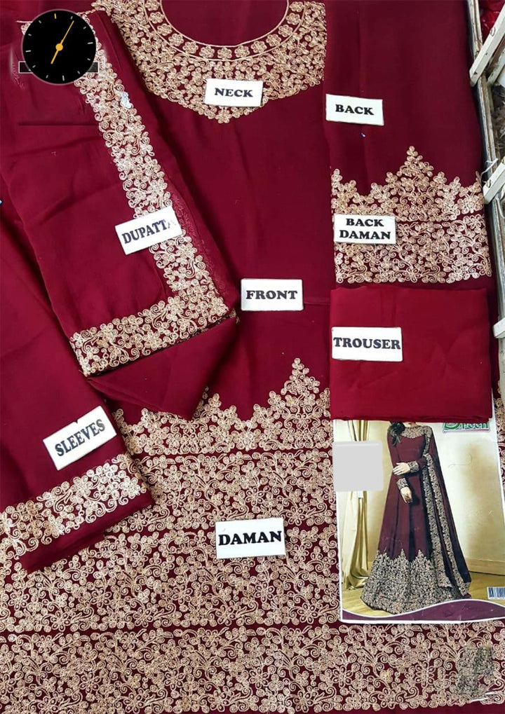 Indian Chiffon Maxi-Aarasta