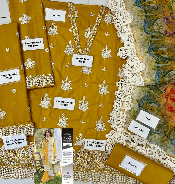 Adan Libas Cotton Suit-Aarasta