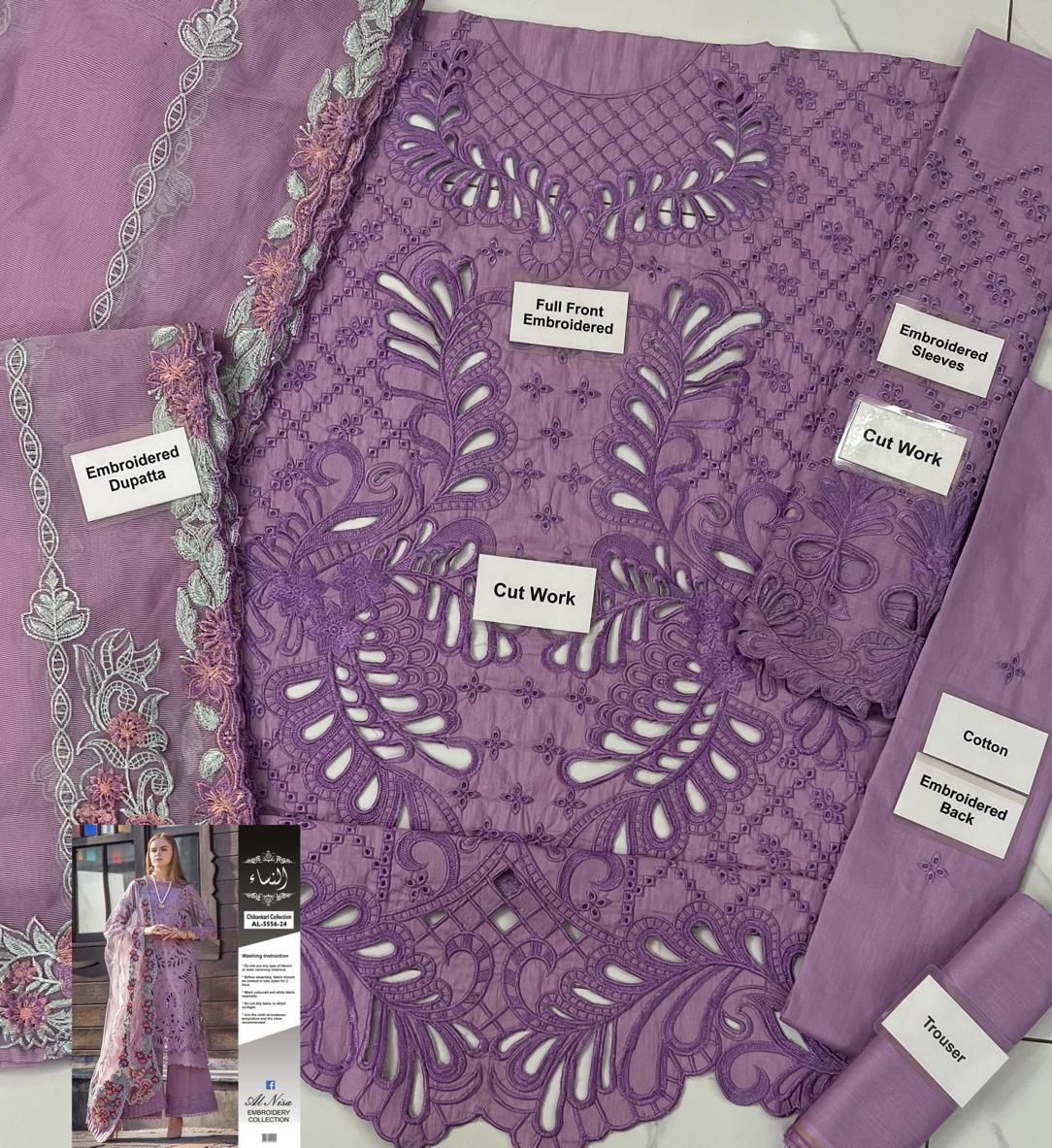 Adan Libas Cotton Suit-Aarasta