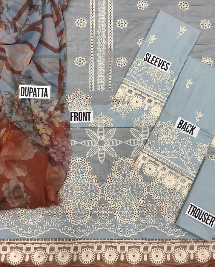 Adan Libas Lawn Suit-Aarasta