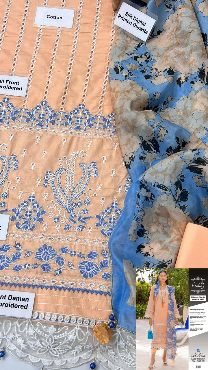 Adan Libas Cotton Suit-Aarasta