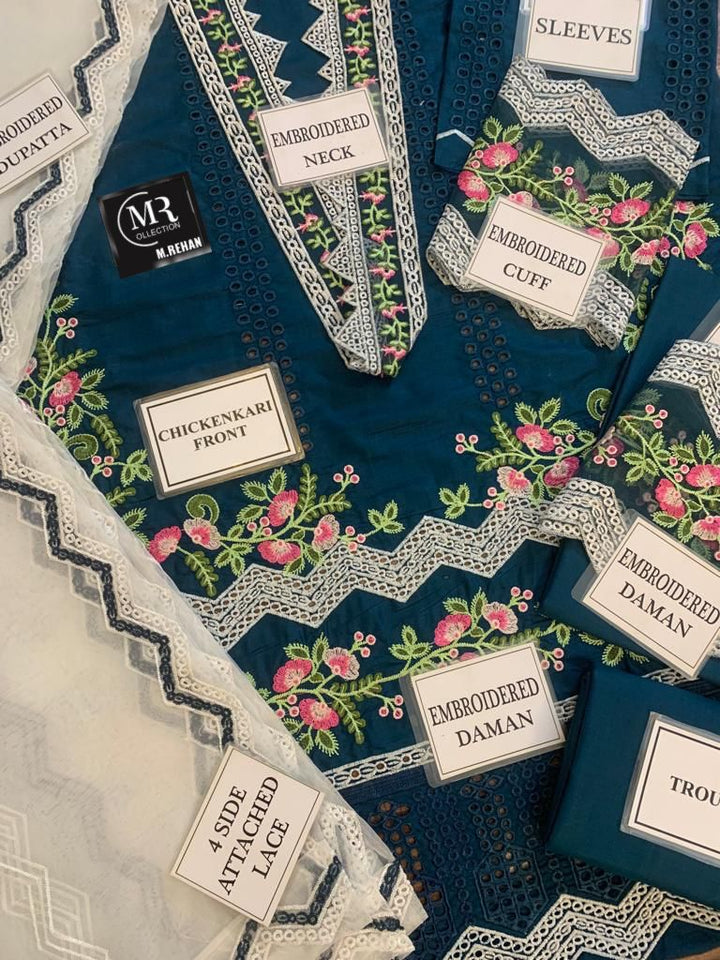 Adan Libas Cotton Suit-Aarasta