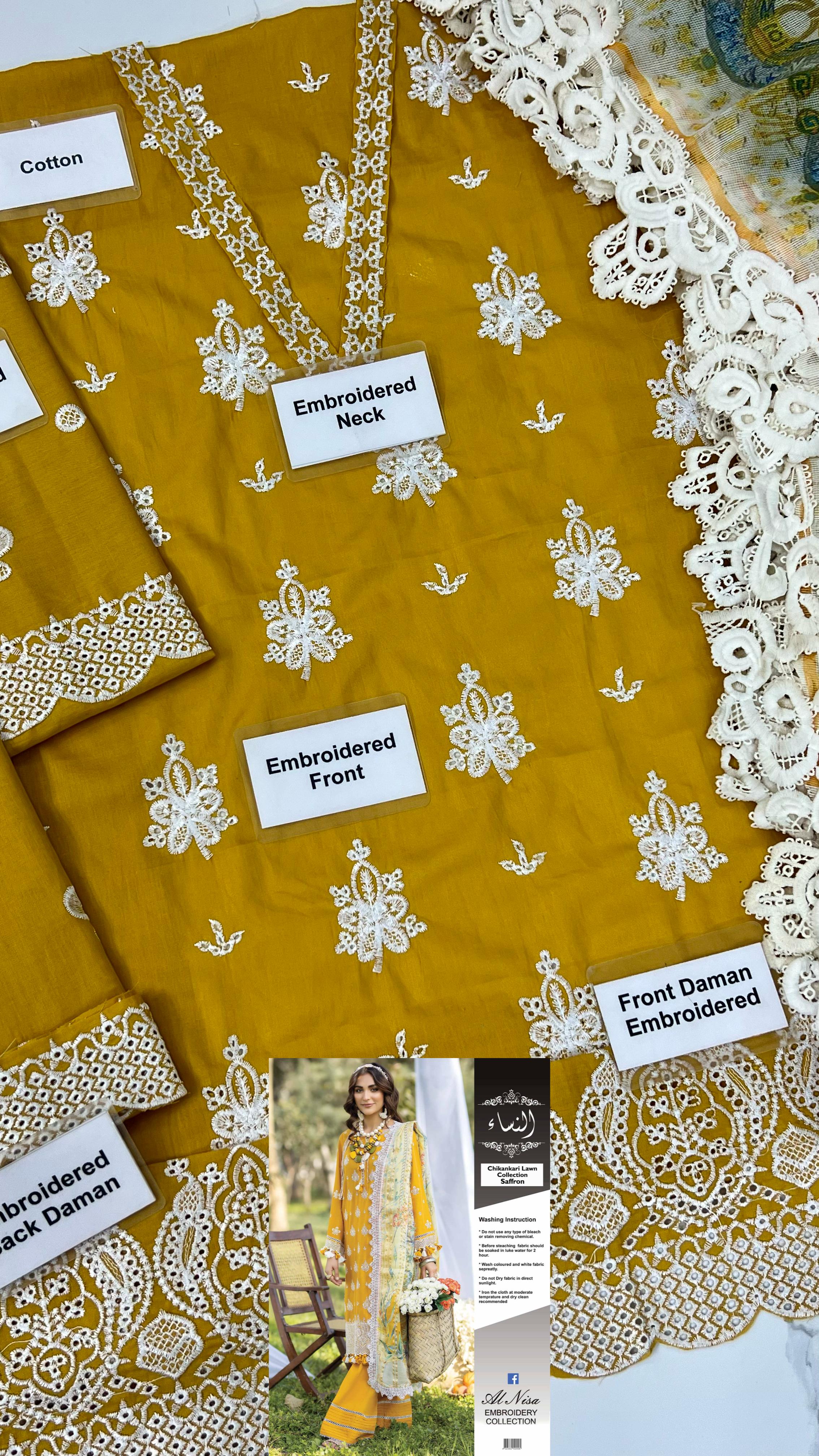 Adan Libas Cotton Suit-Aarasta