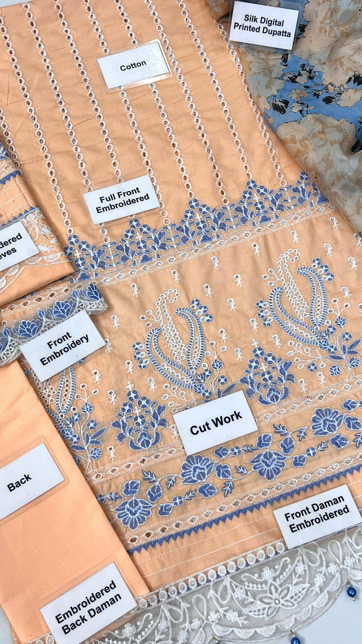 Adan Libas Cotton Suit-Aarasta