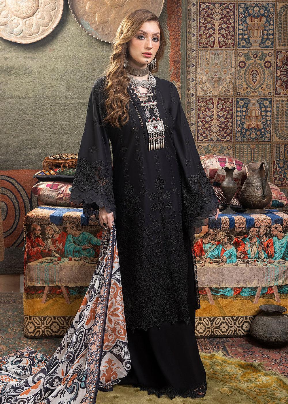 Adan Libas Cotton Suit-Black-Cotton-Aarasta
