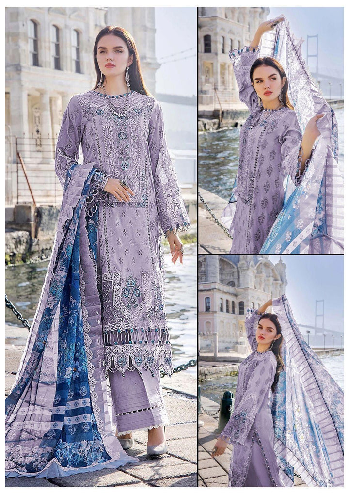 Adan Libas Cotton Suit-Purple-Cotton-Aarasta