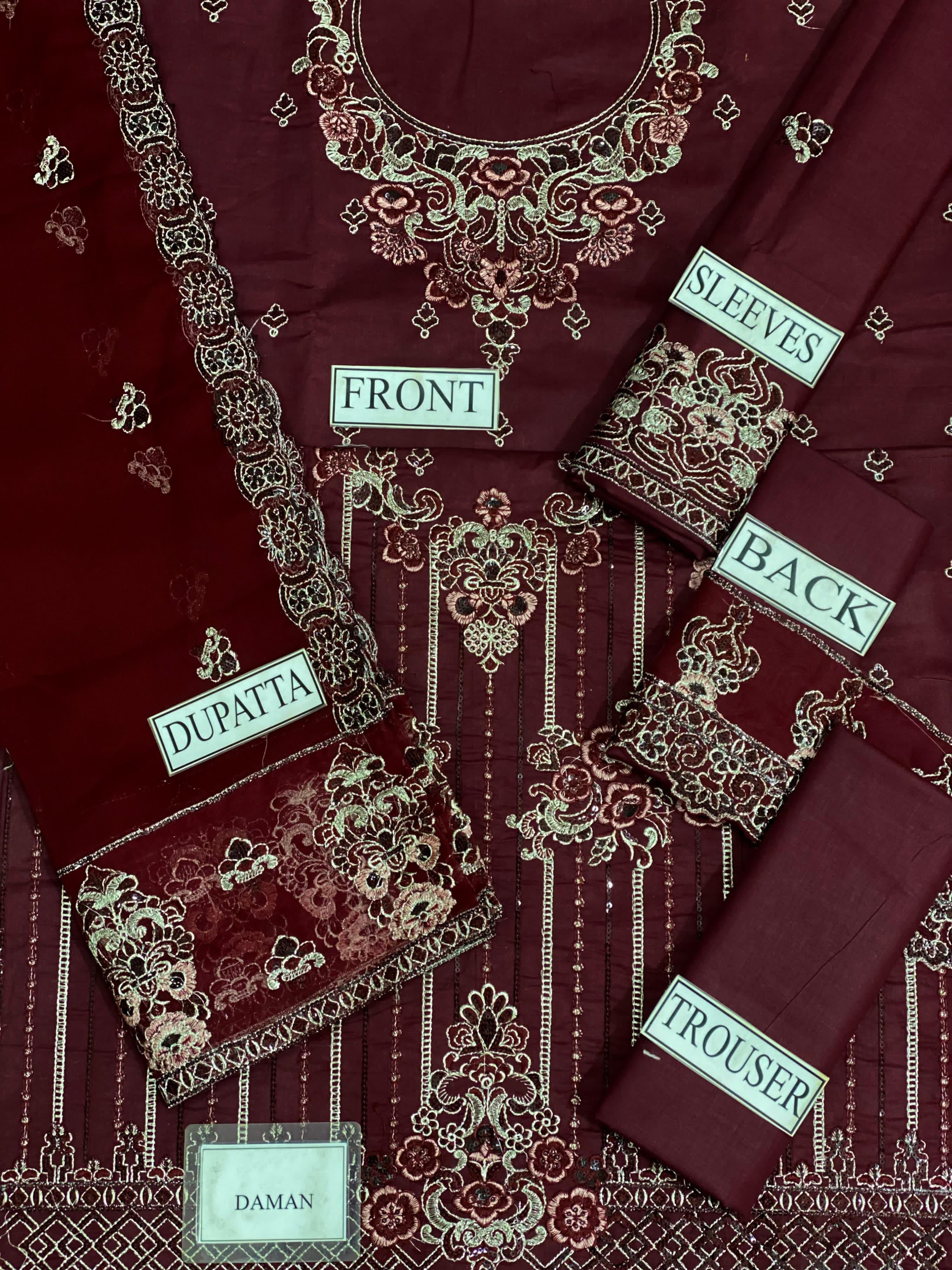 Afrozeh Cotton Suit-Aarasta
