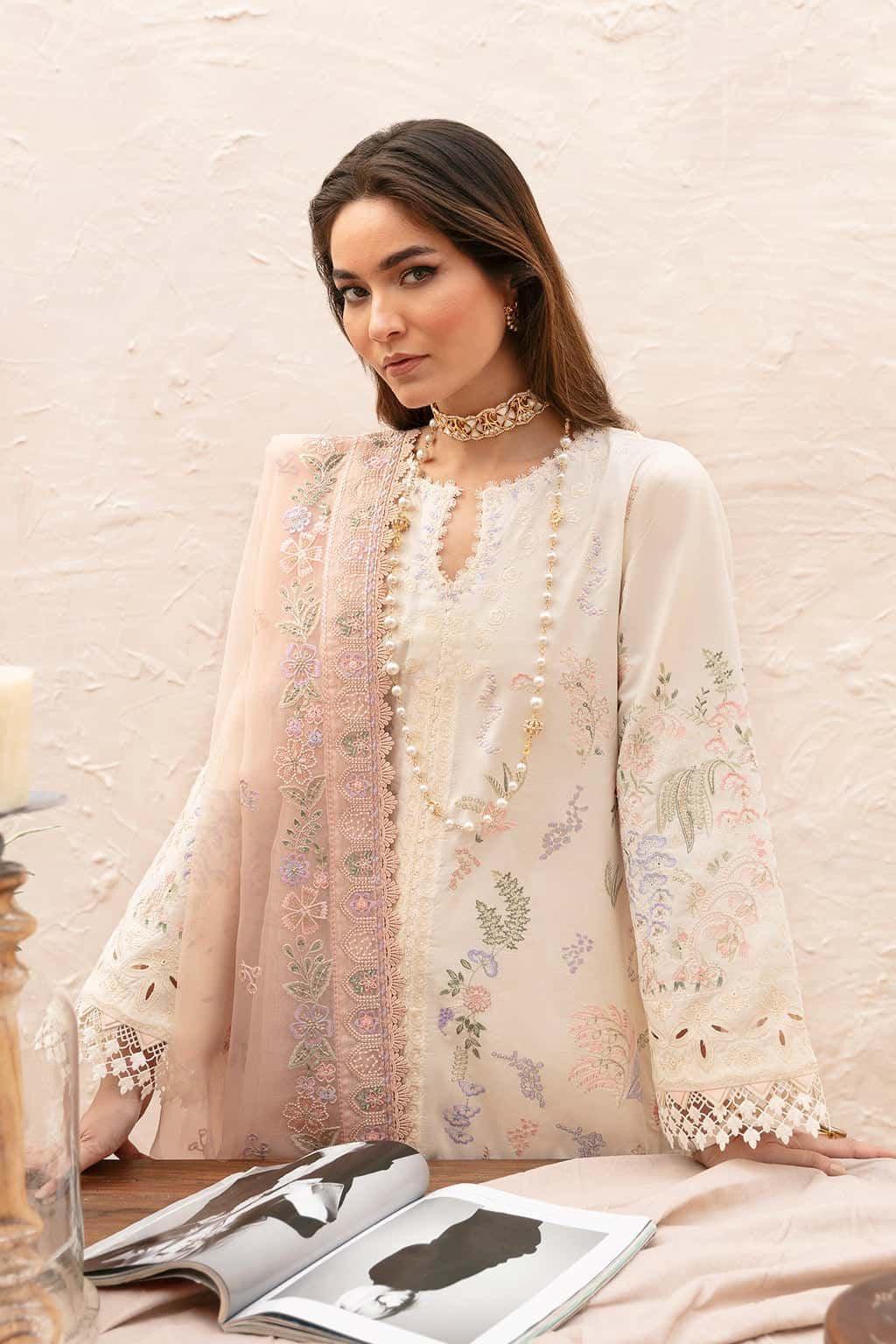 Afrozeh Cotton Suit-Aarasta