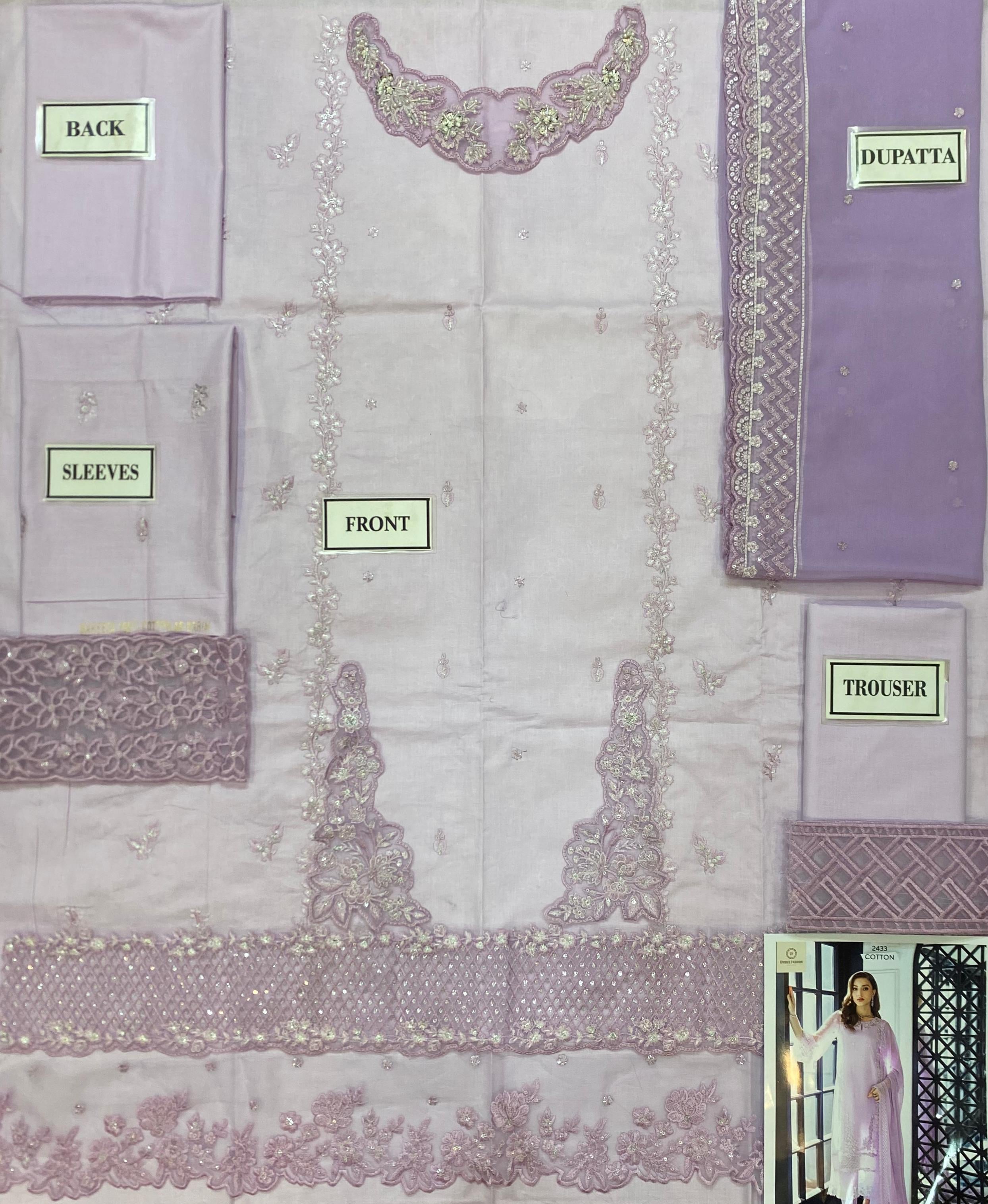 Azure Cotton Suit-Aarasta