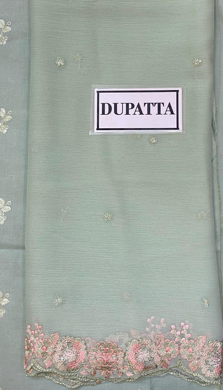 Azure Cotton Suit-Aarasta