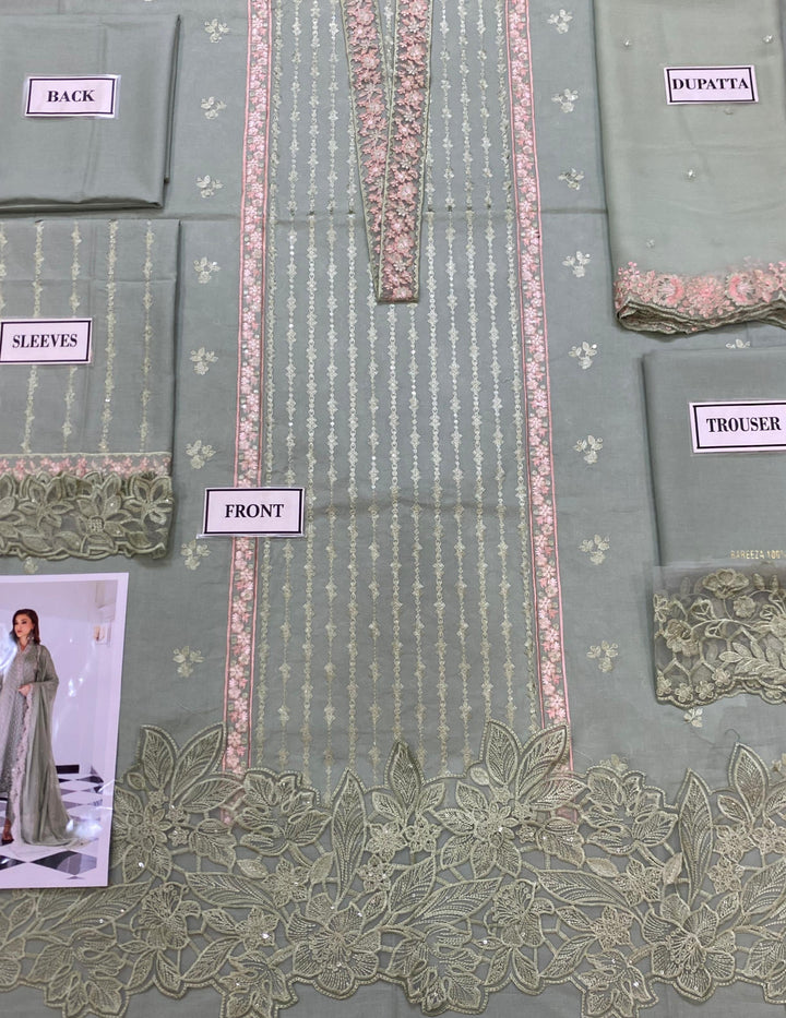 Azure Cotton Suit-Aarasta