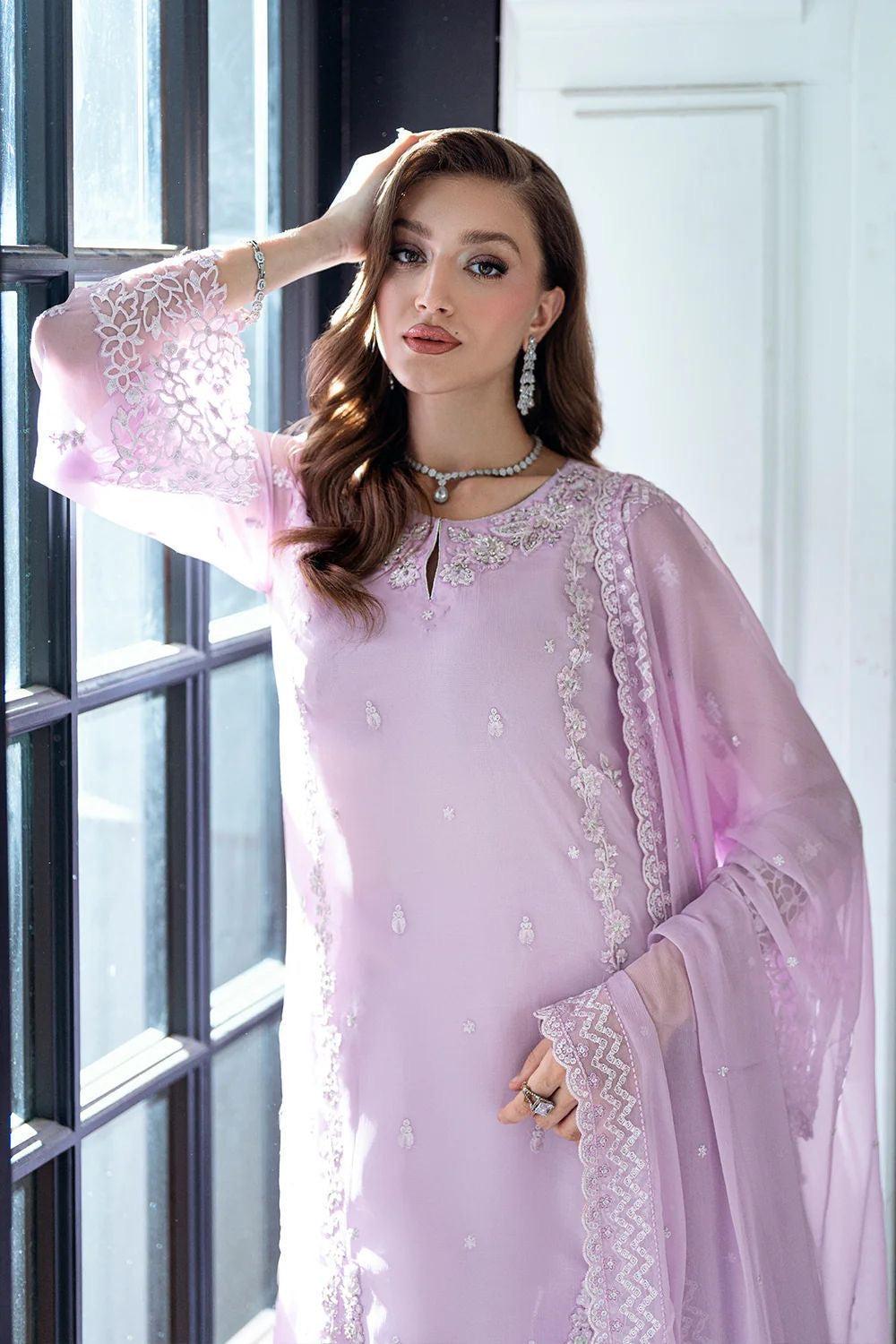 Azure Cotton Suit-Aarasta