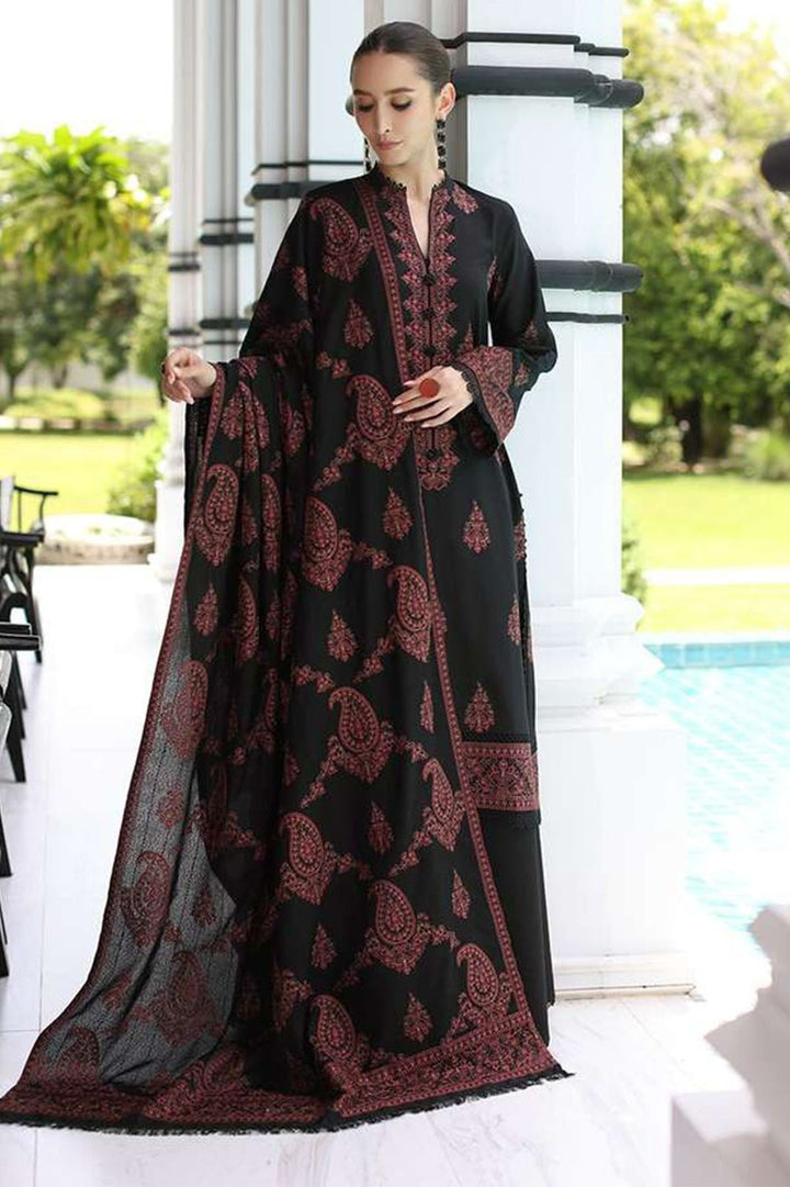 Bareeze Cotton Suit-Black-Cotton-Aarasta