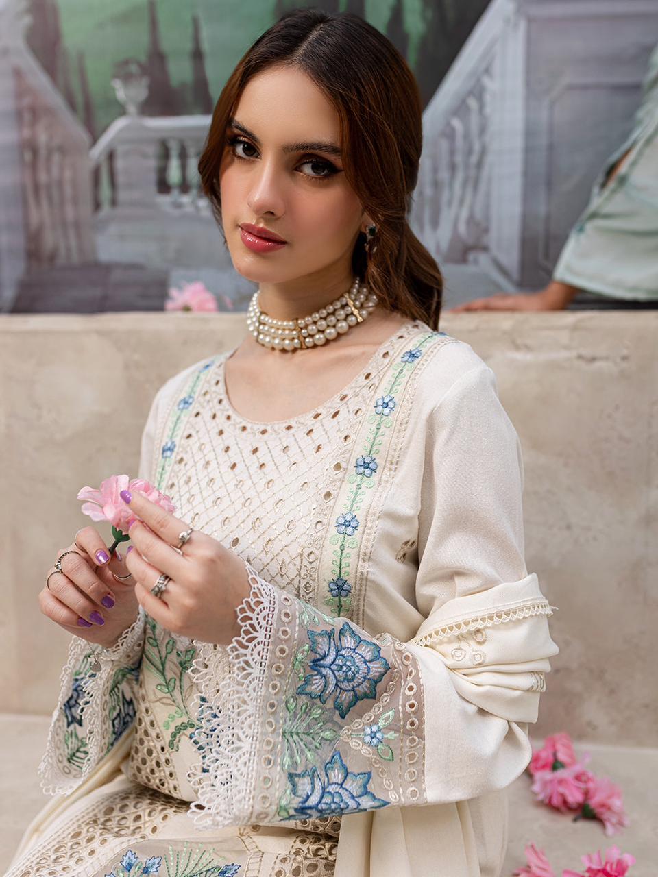 Jazmin Cotton Suit-Aarasta