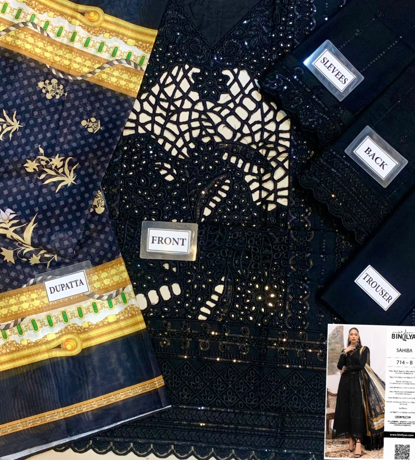 Bin Ilyas Cotton Suit-Aarasta