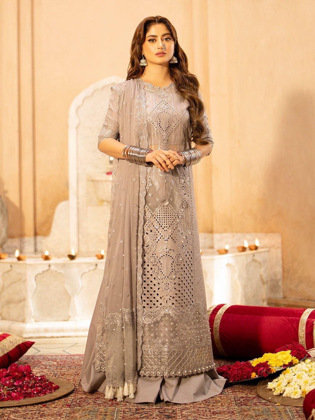 Bin Ilyas Cotton Suit-Beige-Cotton-Aarasta