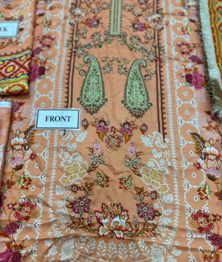 Marjjan Cotton Suit-Aarasta