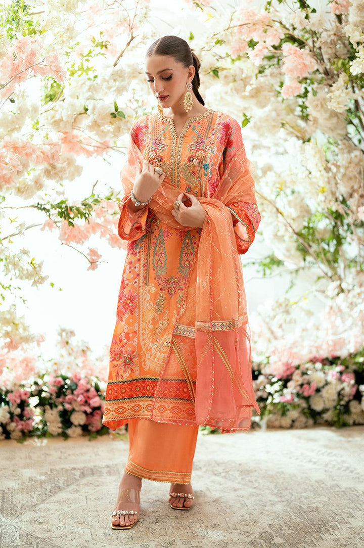Marjjan Cotton Suit-Rust-Cotton-Aarasta