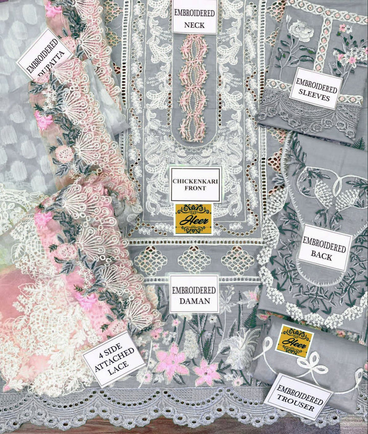 Crimson Cotton Suit-Aarasta