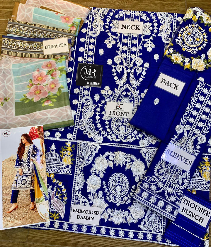 Crimson Cotton Suit-Aarasta