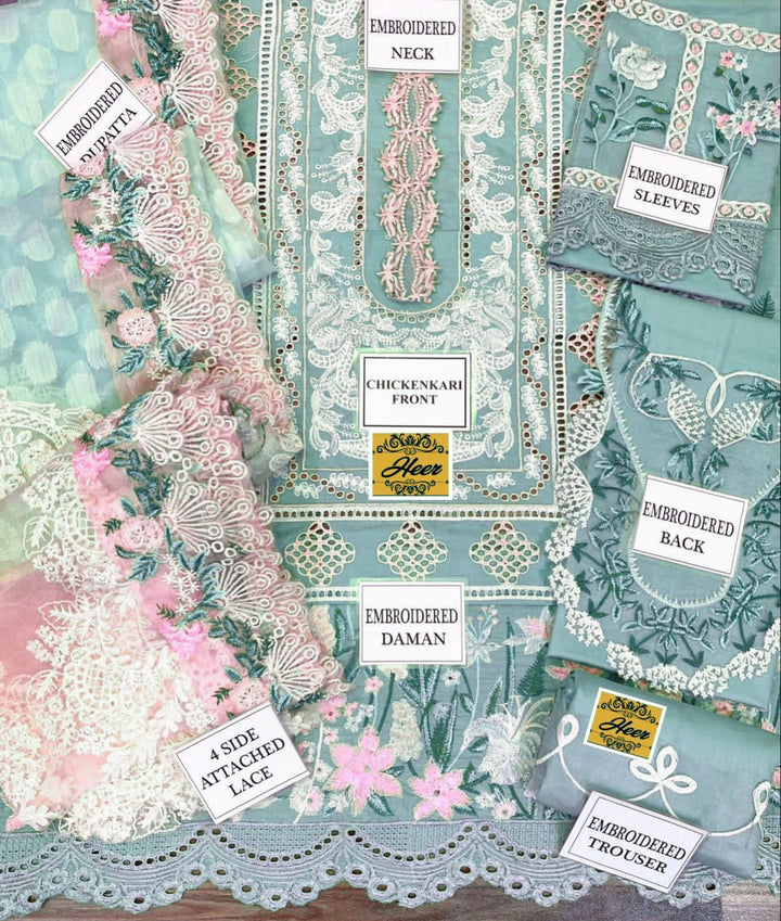 Crimson Cotton Suit-Aarasta