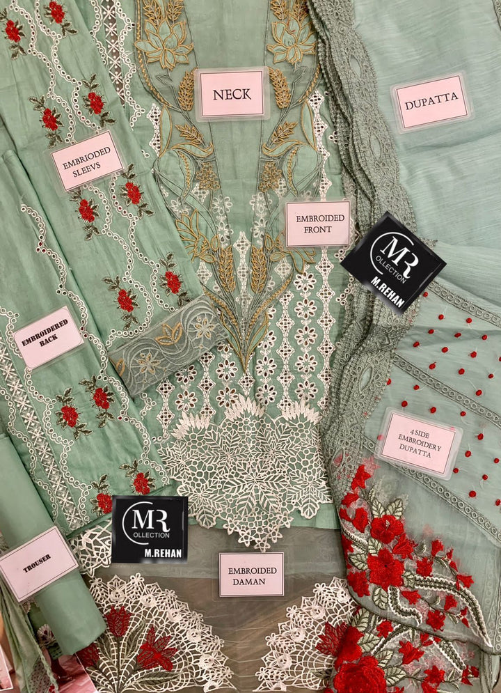 Crimson Cotton Suit-Aarasta