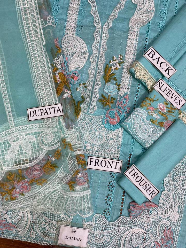 Crimson Cotton Suit-Aarasta