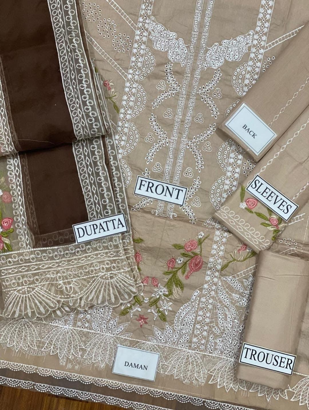 Crimson Cotton Suit-Aarasta