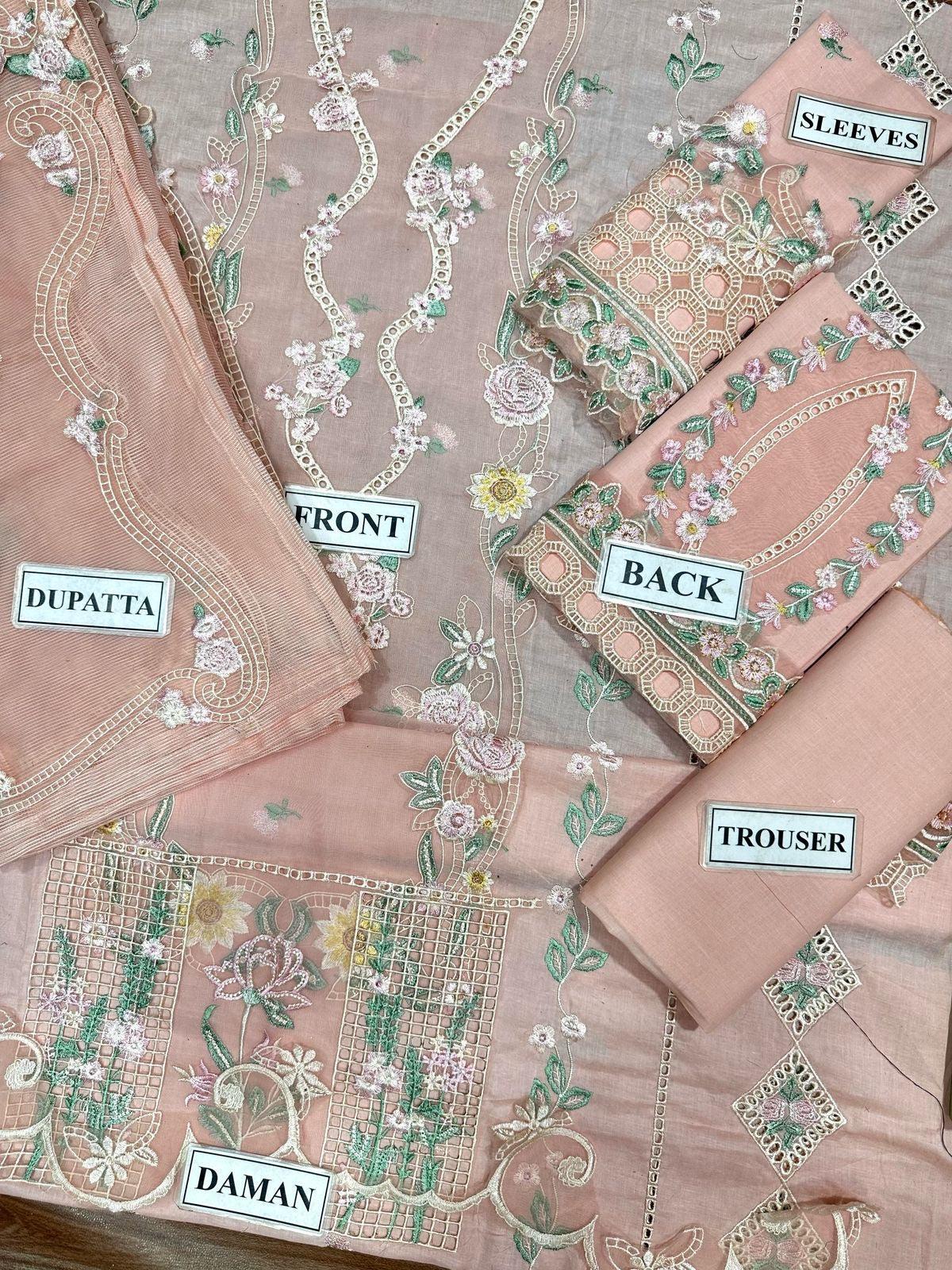 Crimson Cotton Suit-Aarasta