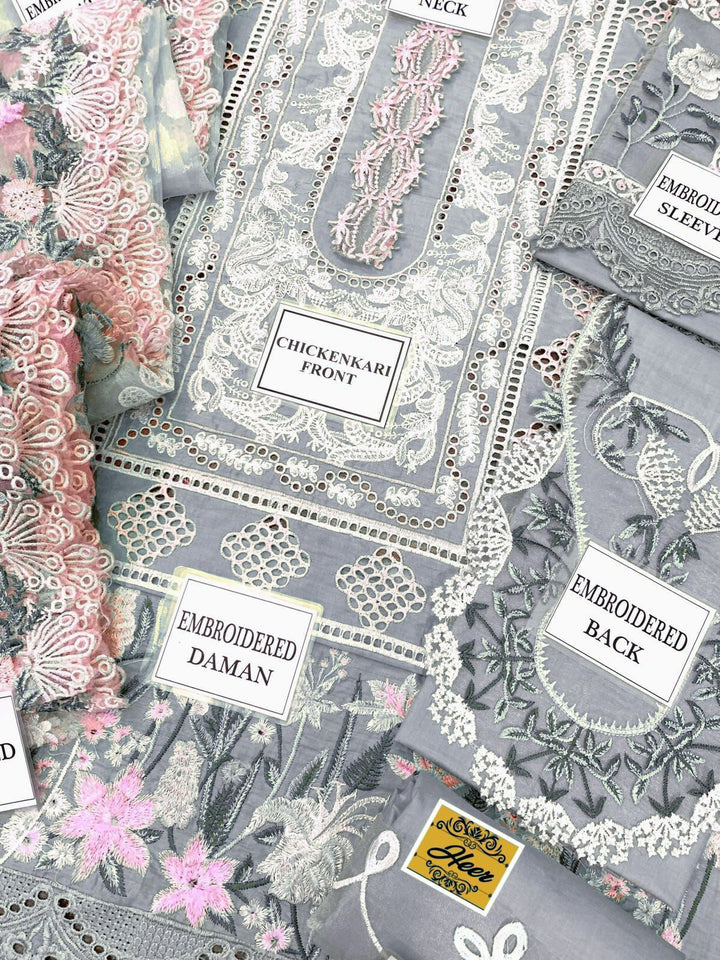 Crimson Cotton Suit-Aarasta