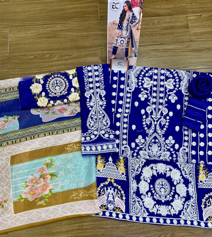 Crimson Cotton Suit-Aarasta