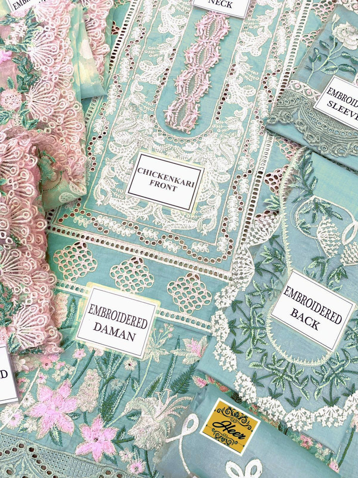 Crimson Cotton Suit-Aarasta