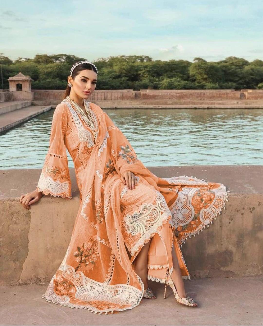 Crimson Cotton Suit-Aarasta