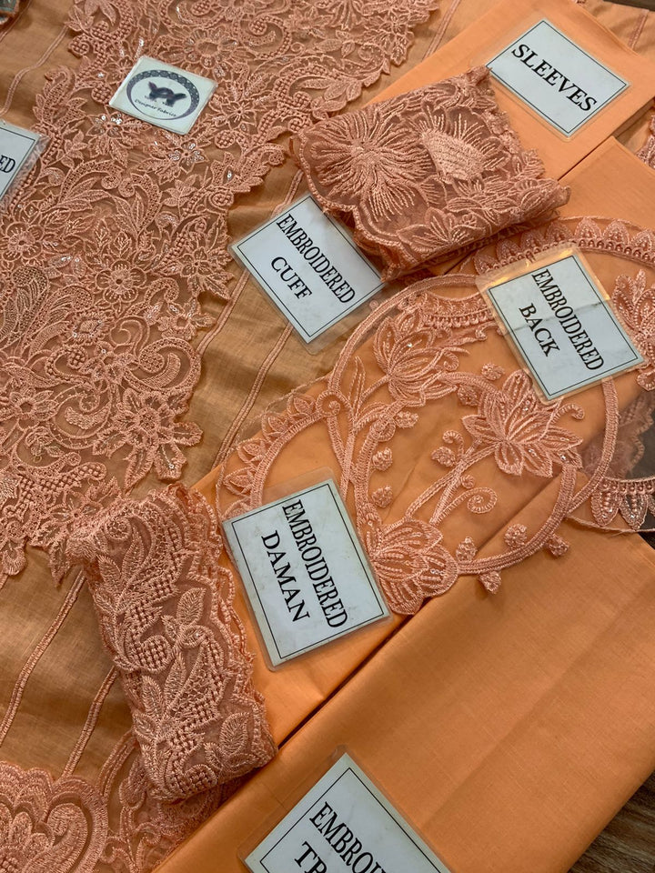 Crimson Cotton Suit-Aarasta