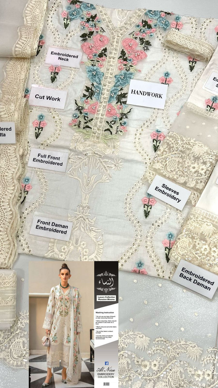 Crimson Cotton Suit-Aarasta