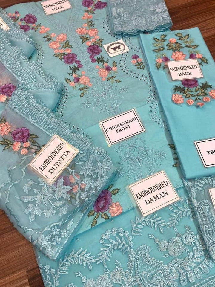 Crimson Cotton Suit-Aarasta