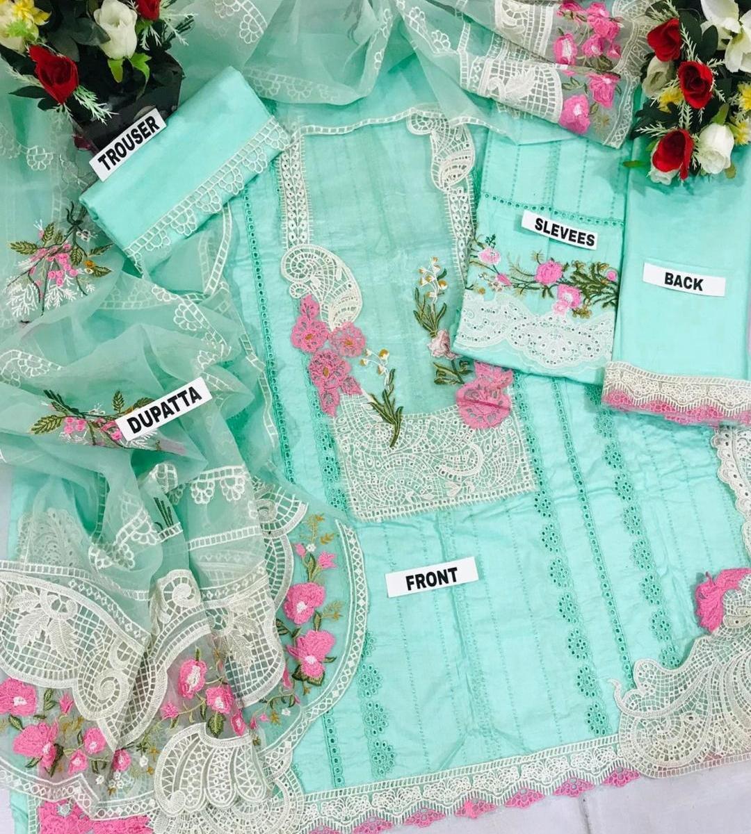 Crimson Cotton Suit-Aarasta