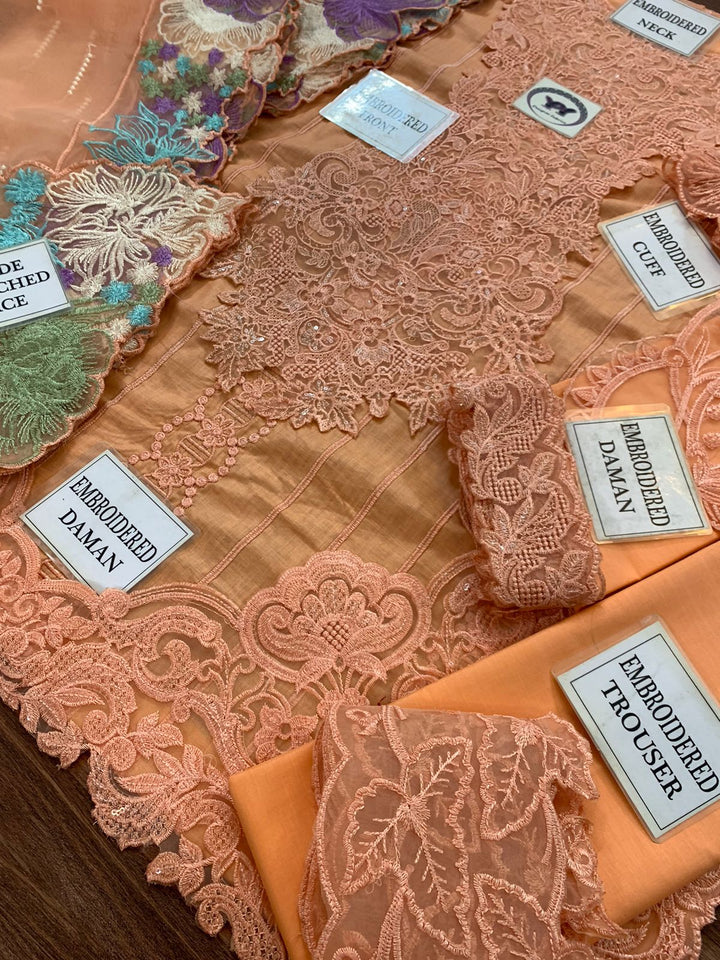 Crimson Cotton Suit-Aarasta